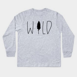 WILD TREE Kids Long Sleeve T-Shirt